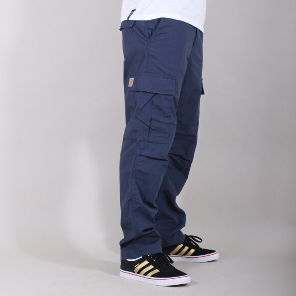 Carhartt WIP - Carhartt - Regular Cargo pant Blue Penny
