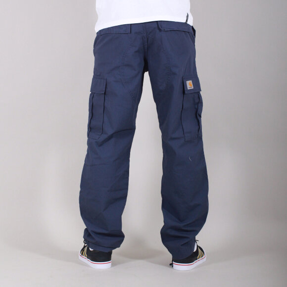 Carhartt WIP - Carhartt - Regular Cargo pant Blue Penny