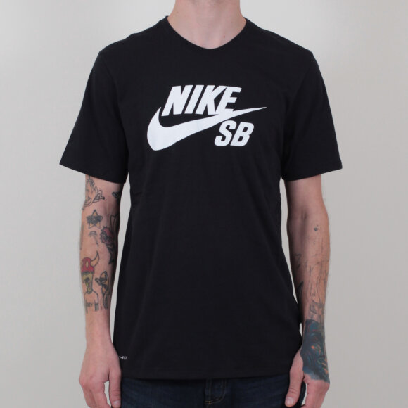 Nike SB - Nike SB - Logo T-Shirt | Black/White