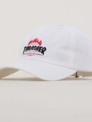 HUF - HUF x Thrasher - TDS Curve Visor | White