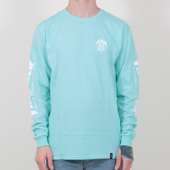 HUF - HUF x Thrasher TDS L/S T-shirt | Mint