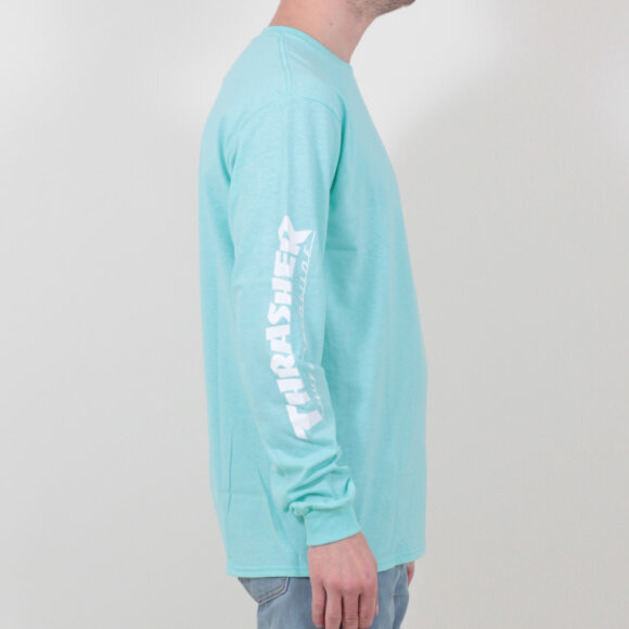 HUF - HUF x Thrasher TDS L/S T-shirt | Mint