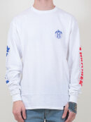 HUF - HUF x Thrasher TDS L/S T-shirt | White