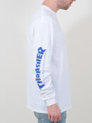 HUF - HUF x Thrasher TDS L/S T-shirt | White