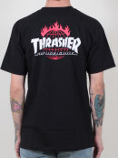 HUF - HUF x Thrasher TDS T-shirt | Black