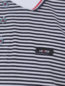 Le-fix - Lefix - Stripe Sports Polo LS