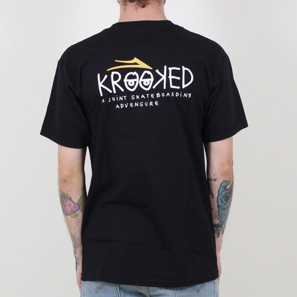 Lakai - Krooked T-shirt | Black