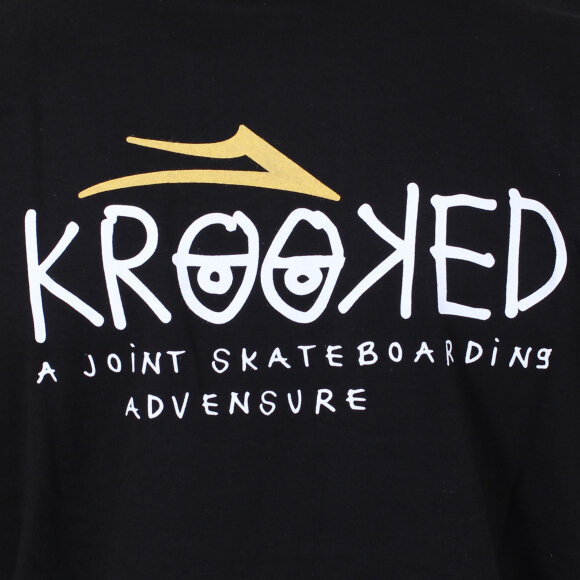 Lakai - Krooked T-shirt | Black