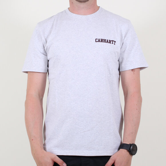 Carhartt WIP - Carhartt - College Script T-shirt | Ash Heather 