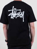 Stussy - Stussy - Basic Logo T-shirt | Black