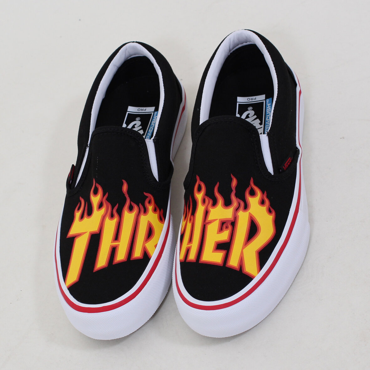 Kob Vans x Thrasher slip on pro online