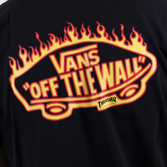 Vans - Vans x Thrasher Pocket T-shirt | Black