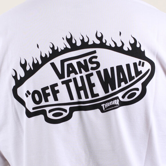 Vans - Vans x Thrasher Pocket T-shirt | White