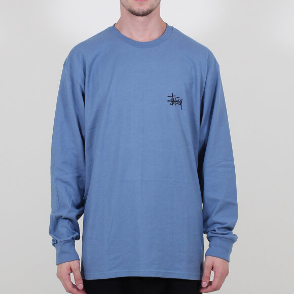 Stussy - Stussy - Basic L/S T-Shirt | Steel