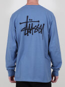 Stussy - Stussy - Basic L/S T-Shirt | Steel