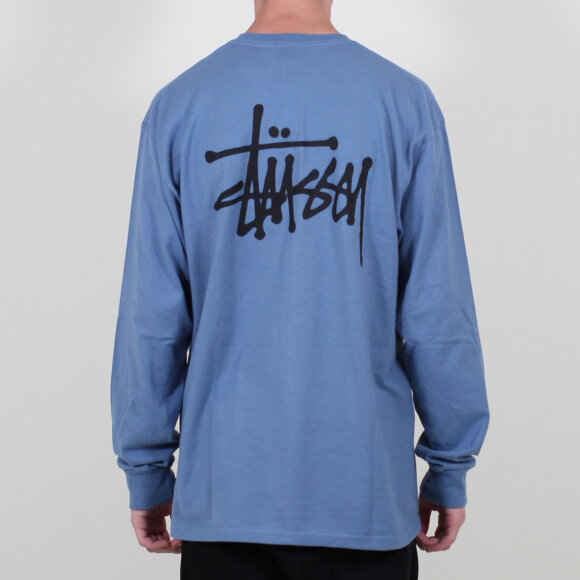 Stussy - Stussy - Basic L/S T-Shirt | Steel