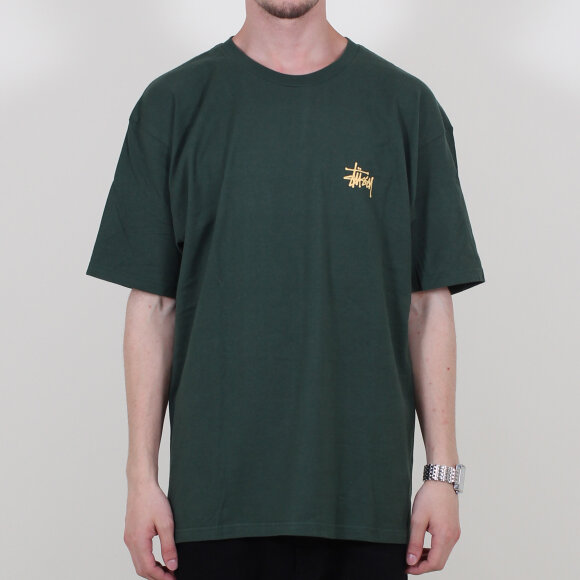 Stussy - Stussy - Basic Logo T-shirt | Dark Forest