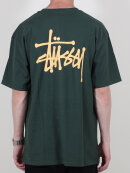 Stussy - Stussy - Basic Logo T-shirt | Dark Forest