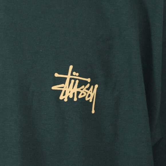 Stussy - Stussy - Basic Logo T-shirt | Dark Forest