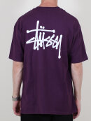 Stussy - Stussy - Basic Logo T-shirt | Grape