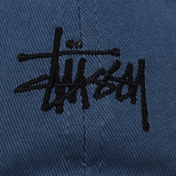 Stussy - Stussy - Basic Logo Low Pro Cap | Blue