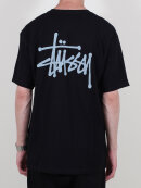 Stussy - Stussy - Basic Logo T-shirt | Black/Grey