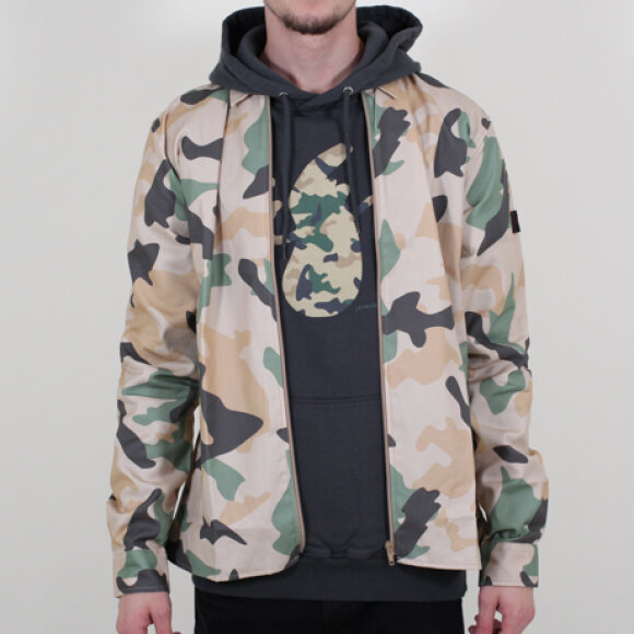 LeFix - Camo Zip Shirt