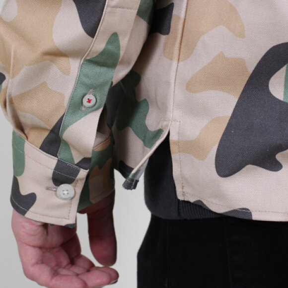 LeFix - Camo Zip Shirt