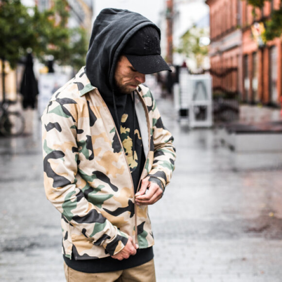 LeFix - Camo Zip Shirt