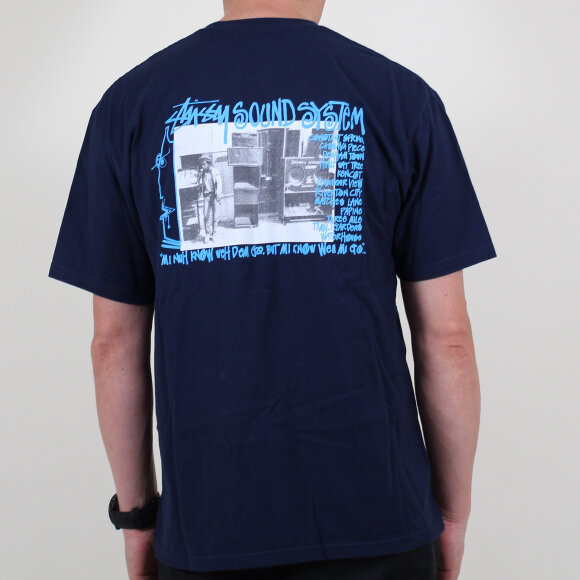 Stussy - Stussy - Sound System T-shirt | Navy