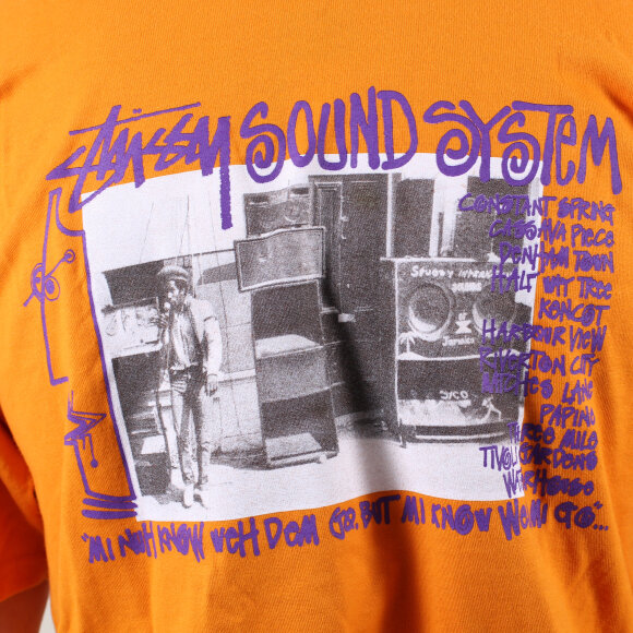Stussy - Stussy - Sound System T-shirt | Apricot