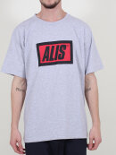 Alis - Classic Box Logo T-shirt | Grey