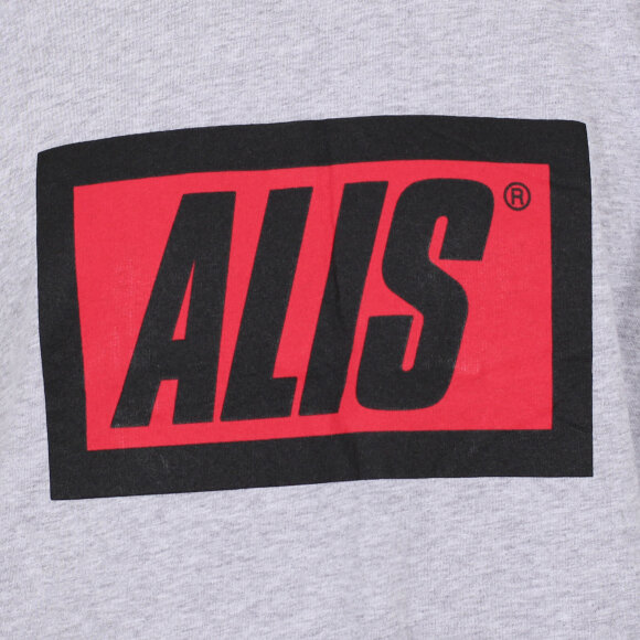 Alis - Classic Box Logo T-shirt | Grey