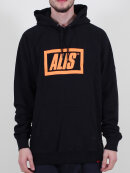 Alis - Stencil Box Hoodie | Black