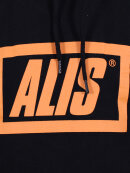 Alis - Stencil Box Hoodie | Black