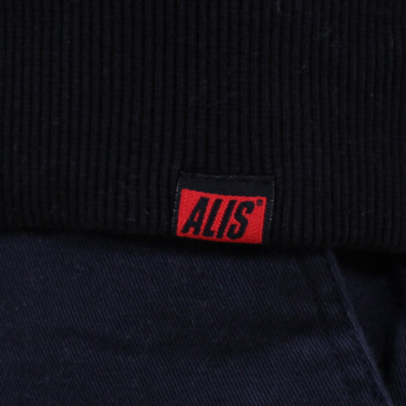 Alis - Stencil Box Hoodie | Black