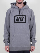 Alis - Stencil Box Hoodie | Grey