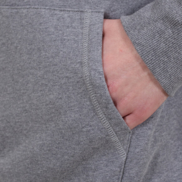 Alis - Stencil Box Hoodie | Grey