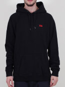 Alis - Classic Box Emb Hoodie | Black
