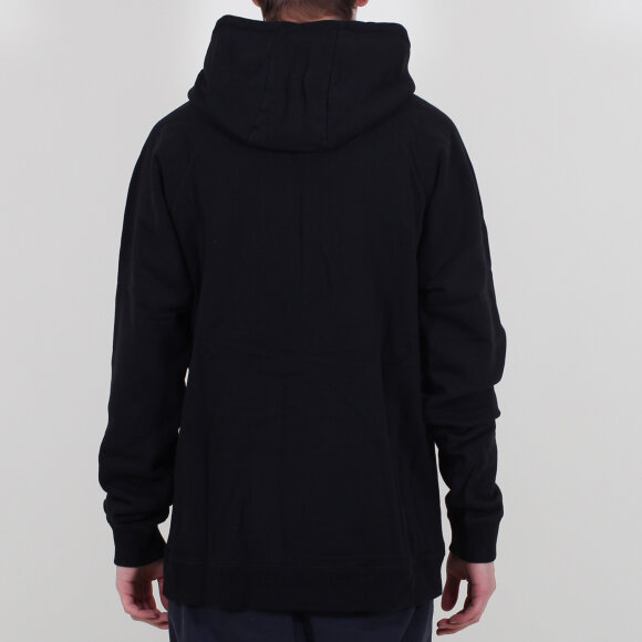 Alis - Classic Box Emb Hoodie | Black
