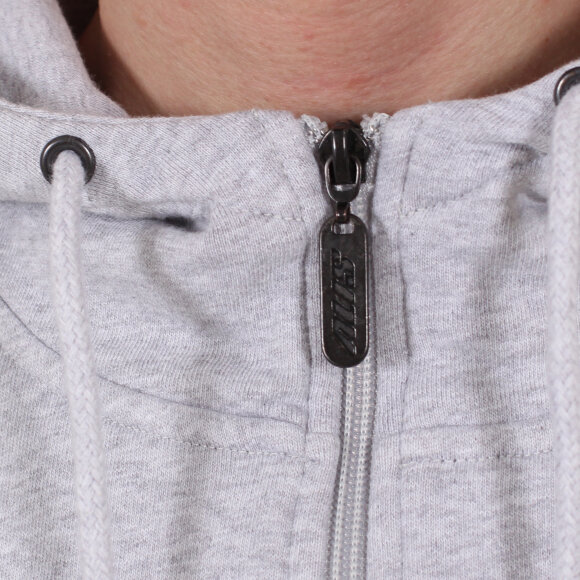Alis - Classic Box Emb Zip | Grey