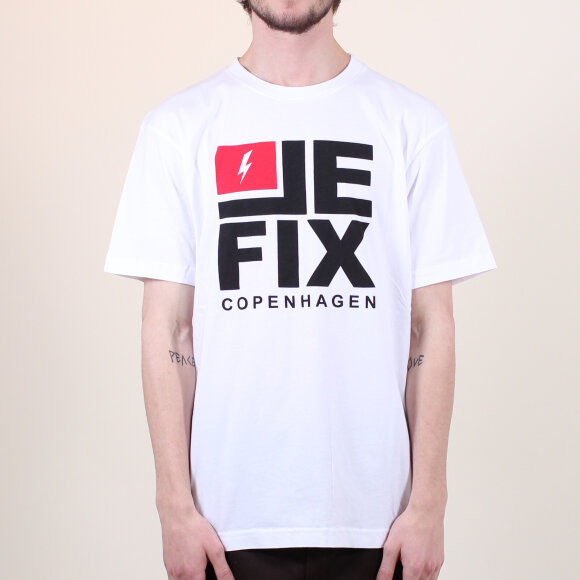 Le-fix - LeFix - J Fix Tee | White