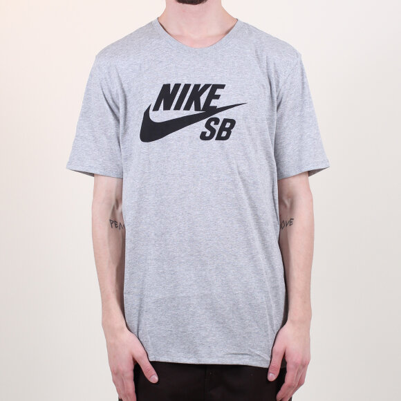 Nike SB - Nike SB - Logo T-Shirt | Grey/Black