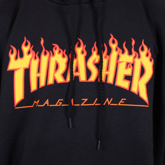 Thrasher - Thrasher - Hood Flame | Black