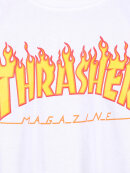 Thrasher - Thrasher - S/S Tee Flame | White