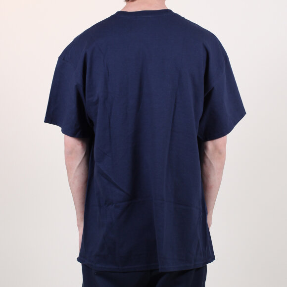 Thrasher - Thrasher - S/S Tee Flame | Navy