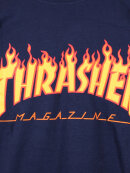 Thrasher - Thrasher - S/S Tee Flame | Navy