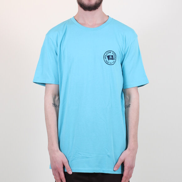 Volcom - Volcom - Flag Basic S/S  | Blue