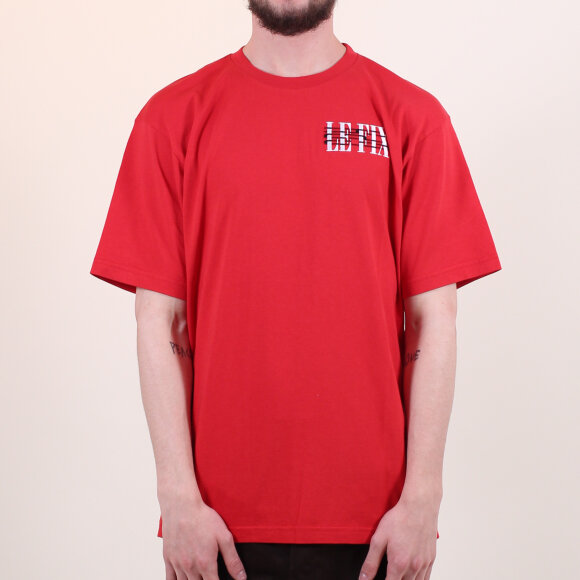Le-fix - LeFix - Braided Chest Tee | Red