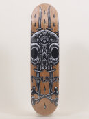 Toolshed Skateboards - Toolshed - Skulls & Daggers | Brown